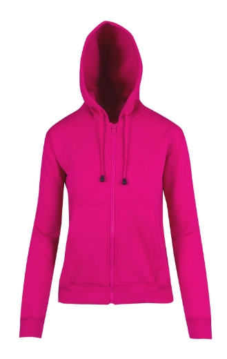 Picture of RAMO, Ladies Zipper With Pocket Hoodie